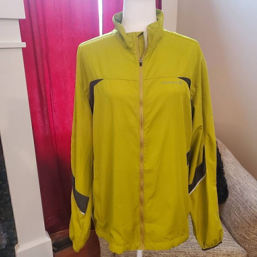 Merrell yellow/green outdoors jacket XL